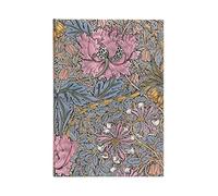 Morris Pink Honeysuckle (William Morris) Midi Lined Hardcover Journal