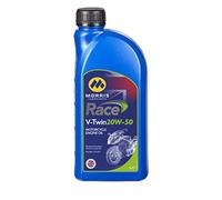 Morris Race V-Twin 20W-50 4-Stroke Motorcycle Engine Oil - 1 litre