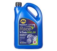 Morris Lubricants V Twin 20/50 Heavy Duty 4-Stroke Engine Oil 5 Litre