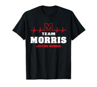 Morris Surname last name Family team Morris lifetime member T-Shirt