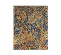 Morris Windrush (William Morris) Ultra Lined Journal: Flexi softcover, 100 gsm, ribbon marker, memento pouch, book edge printing