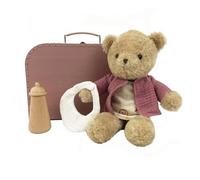 Morrisette Teddy Bear With Clothes And Suitcase Plush
