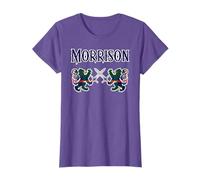 Morrison Scottish clan Family Kilt Tartan Lion T-Shirt