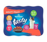 Morrisons Cat Food Meat Chunks in Gravy