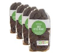 Morrisons Dried Pitted Prunes, 500g (Pack of 4)