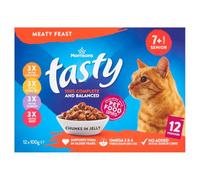 Morrisons Meat & Poultry Senior Cat Food in Jelly 12 x 100g