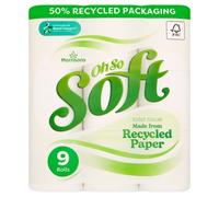 Morrisons Oh So Soft Toilet Tissue, 2-Ply, 9 Rolls