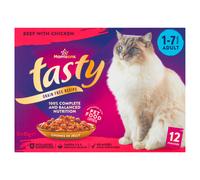 Morrisons Tasty Beef with Chicken Chunks in Jelly 1-7 Years Adult 12 x 85g