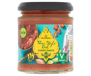 Morrisons Thai Style Red Curry Paste 180g