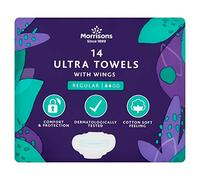 Morrisons Ultra Towel Regular Wings 14 Pack x 12
