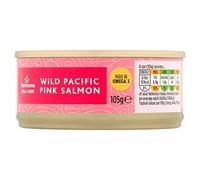 Morrisons Wild Pacific Pink Salmon 12 * 105 g