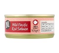 Morrisons Wild Pacific Red Salmon 105 g (Pack of 12)