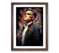 Morrissey Classicism Framed Wall Art Print, Ready to Hang Picture for Living Room Bedroom Home Office, Walnut A2 (48 x 66 cm)