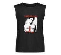 Morrissey England The Smiths Rock Alternative Sleeveless T-Shirt Black Unisex Mens Vest Tank Tops Tee L