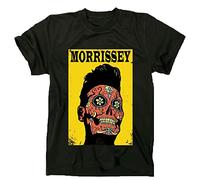Morrissey Men's Day of The Dead T-Shirt Black | Officially Licensed Merchandise, Black, Medium