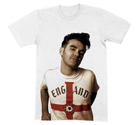 Morrissey Men's Glamorous Glue Cotton T-Shirt in White | Size: Large Morrissey White L