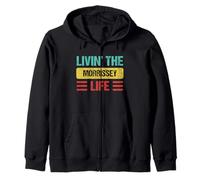 Morrissey Name Zip Hoodie