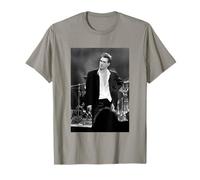 Morrissey Of The Smiths Posing On Stage By Stephen Wright T-Shirt