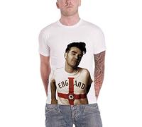 Morrissey T Shirt Glamorous Glue Logo Official Mens White L