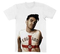 Morrissey T Shirt Glamorous Glue Logo Official Mens White M