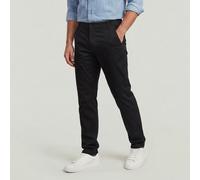 G-STAR Men's Morry Tapered Chino, Black (dk black D26400-C105-6484), 28W / 32L
