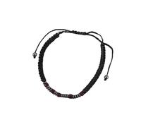 Morse Code Bracelets Be Brave Believe Hope Faith I Love You Inspirational Jewelry Silk Weave Adjustable Beaded Bracelets for Women Men Girls Boys Teens, Stone Wood, no gemstone