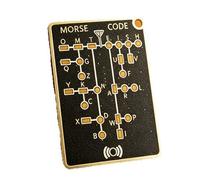 Morse Code on Board Morse Circuit Board Ideal for Survival and Training Retro Lovers Reference Tool