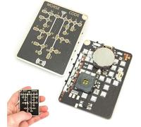 Morse Code Trainer Card Pro, Professional Pcb Style Learning Tool With Interactive Leds & Signal Buttons, Real-Time Decoding Code Learning Card, Pre-Assembled Portable Telegraph Practice Kit, Morse Co