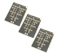 Morse Code Trainer Card Pro, Professional PCB Style with Interactive LEDs & Signal Buttons for Adult Morse Code Learning, Telegraph Practice & Encryption Training (2pc)