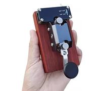 Morse Code Trainer with Sound and Light Reminder, 3.5mm Socket, and Buzzer for Beginners in Physical Teaching and Code Communication