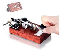 Morse Code Training Key with Sound and Light Feedback for Telegraph Practice and Radio Communication Education