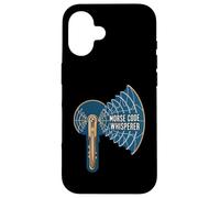 Morse Code Whisperer Ham Radio Operator CW Case for iPhone 16