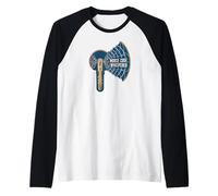 Morse Code Whisperer Ham Radio Operator CW Raglan Baseball Tee