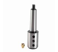 Morse Taper 4 Carbon Steel Collet Chuck Holder, Accurate Ground Milling Tool with 0.005mm Accuracy and Coolant Port, SLN32 Side Lock End Mill Adapter