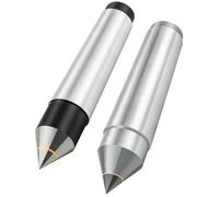 Morse Taper, CNC Lathe Fixed Center MT1-6 Alloy Taper 0.005mm Accuracy Pack of 2(MT5-24mm)