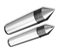 Morse Taper, CNC Lathe Thimble Solid Fixed Center Alloy Tip Taper Mt2 Mt3 Mt4(MT3-12mm)