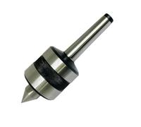 Morse Taper MT2 Live Center - Precision Lathe Turning Live Revolving Centre for Tailstock | Hardened & Ground Steel Cone for Metalworking, Woodturning & CNC Machining