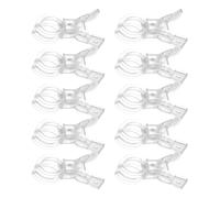 Morsetti Per Fondali - A Molla Per Decorazioni Ad | Set of 10 Pezzi Clip Resistenti Multiuso Per Feste, Fotografia, Lavori In Legno, Artigianato, Fai Da Te, Matrimoni, Compleanni E Decorazioni