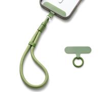 MORSUNBELA Mobile Phone Lanyard Phone Wrist Strap, Adjustable Phones Charm Mobile Accessory, Anti-Lost Lanyard Wrist Strap for Mobile Phones Cameras Keys Bags - Green