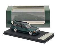 Mortal 1:64 for M-B S124 T MODEII EVO2 Wagon Taxi Diecast Toys Car Models Alloy Collection Limited Editions Gifts (Green-V319)