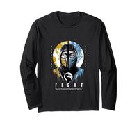 Mortal Combat Merch Fight Scorpion Sub-Zero Long Sleeve T-Shirt