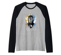 Mortal Combat Merch Fight Scorpion Sub-Zero Raglan Baseball Tee