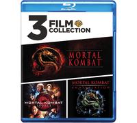 MORTAL KOMBAT 1-3 TRILOGY Blu Ray TRIPLE PACK 1 2 3 MOVIE FILM UK Release R2