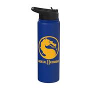 Mortal Kombat 11 Dragon Logo Stainless Steel Insulated Water Bottle