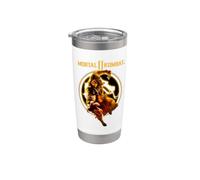 Mortal Kombat 11 Scorpion Flames Stainless Steel Insulated Tumbler