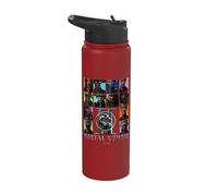 Mortal Kombat 2 Character Squares Stainless Steel Insulated Water Bottle
