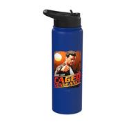 Mortal Kombat 2 Johnny Cage Caged Vengeance Stainless Steel Insulated Water Bottle