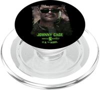 Mortal Kombat 2 Johnny Cage Portrait PopSockets PopGrip for MagSafe