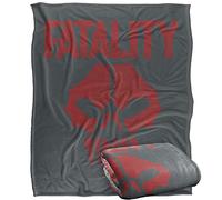 MORTAL KOMBAT 9 Blanket, 152 x 127 cm Fatality Silky Touch Super Soft Throw Blanket