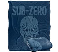MORTAL KOMBAT 9 Blanket, 152 x 127 cm Sub-Zero Silky Touch Super Soft Throw Blanket